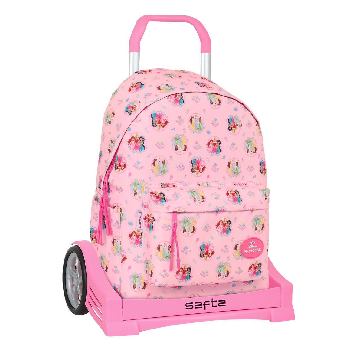 Mochila Escolar Disney Princess Rosa