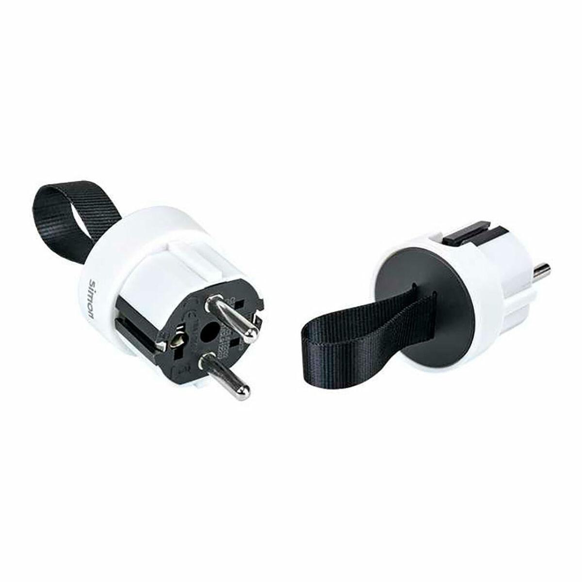 Clavija de enchufe Simon Blanco 250 V