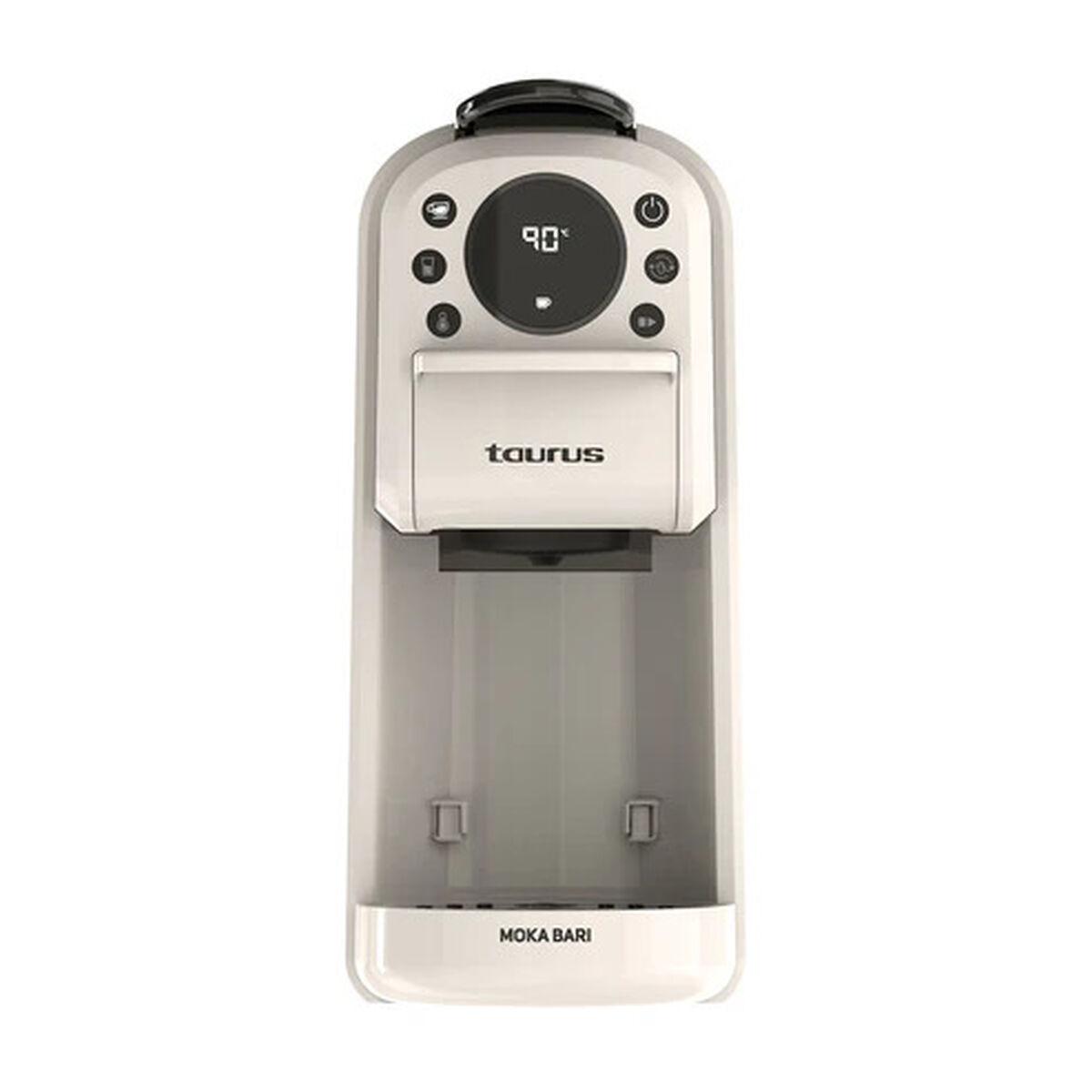 Cafetera de Cápsulas Taurus TAURUS MOKABARI MULTICAPSULA 20B Negro 1400 W 20 bar 0,6 L