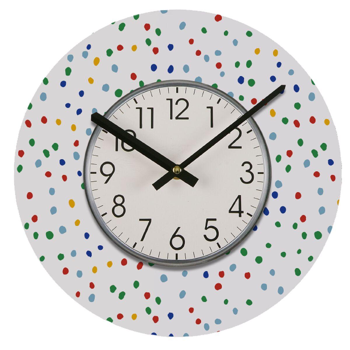 Reloj de Pared Versa Madera 4 x 30 x 30 cm