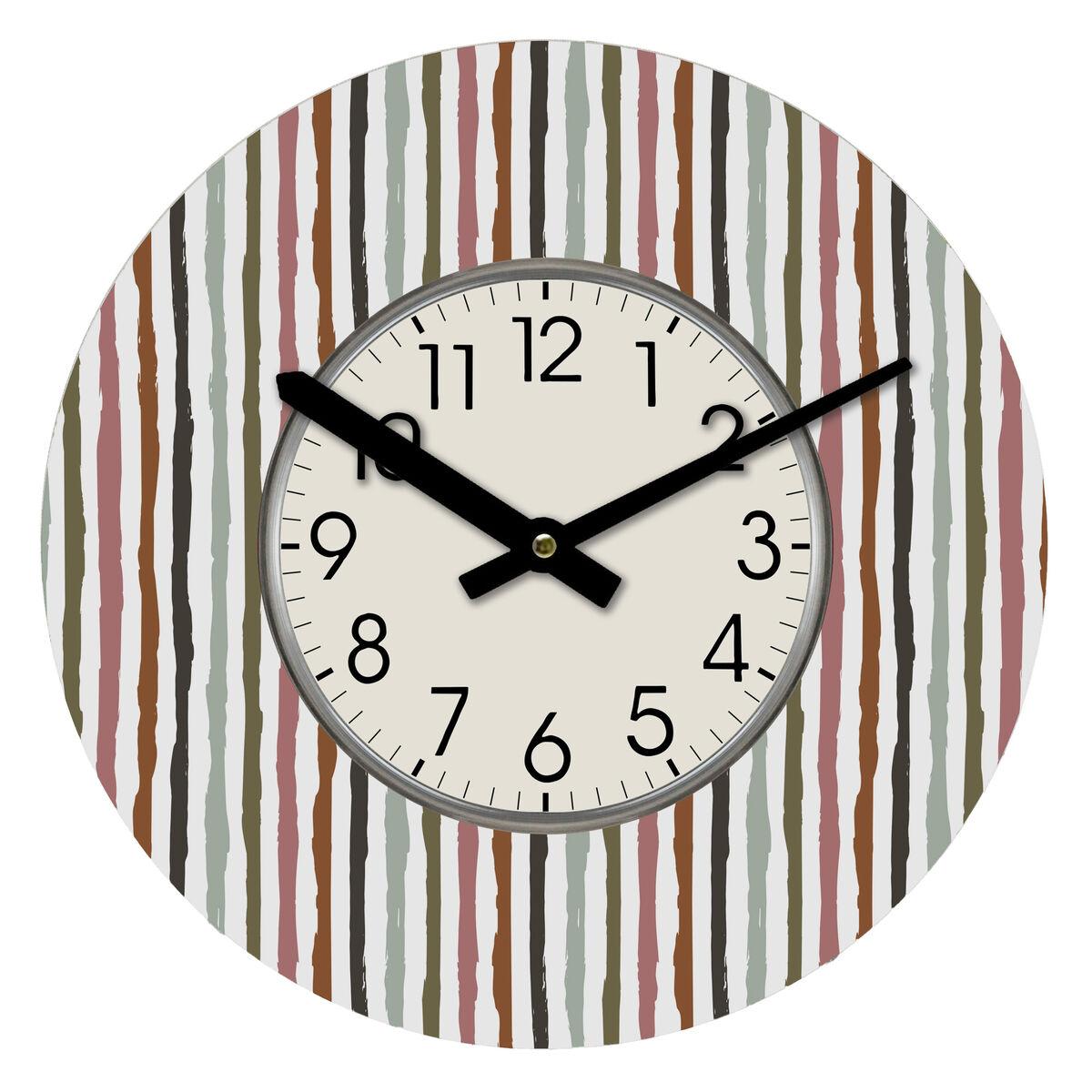 Reloj de Pared Versa Madera 4 x 30 x 30 cm