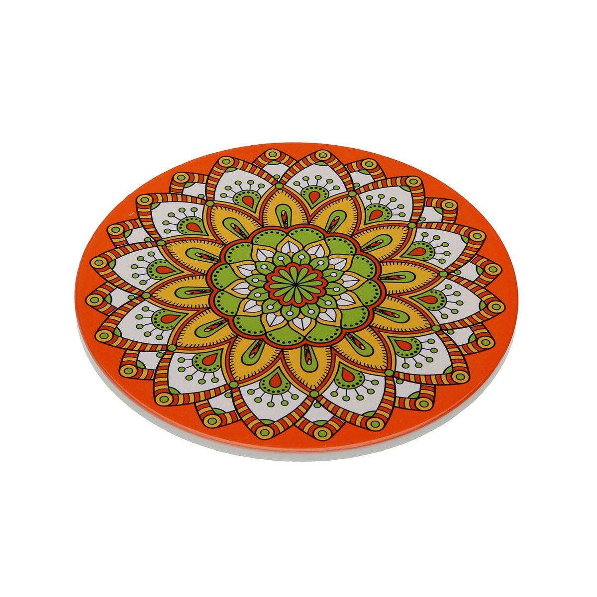 Salvamantel Versa Corcho Cerámica Mandala 20 X 0,6 X 20 CM
