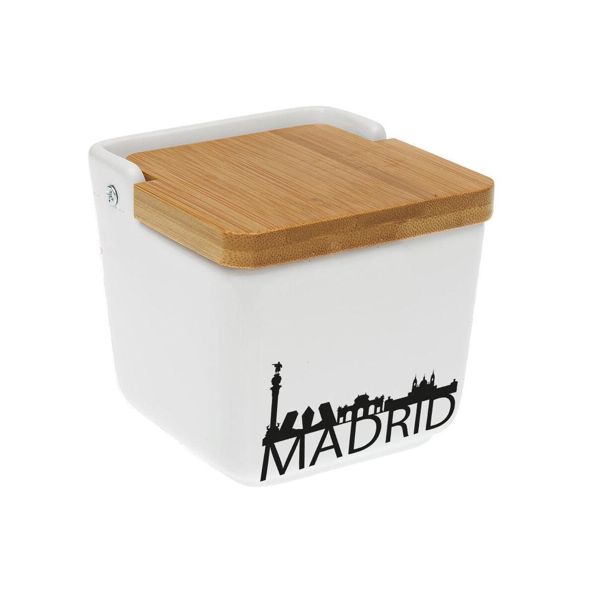 Salero y Pimentero Versa Madrid Cerámica 8,8 x 8,5 x 8,8 cm
