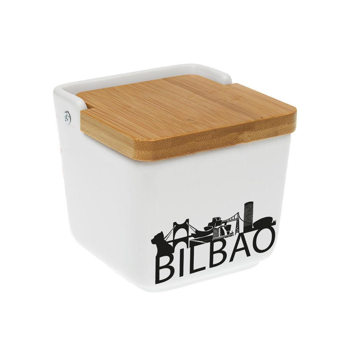 Salero y Pimentero Versa Bilbao Cerámica 8,8 x 8,5 x 8,8 cm
