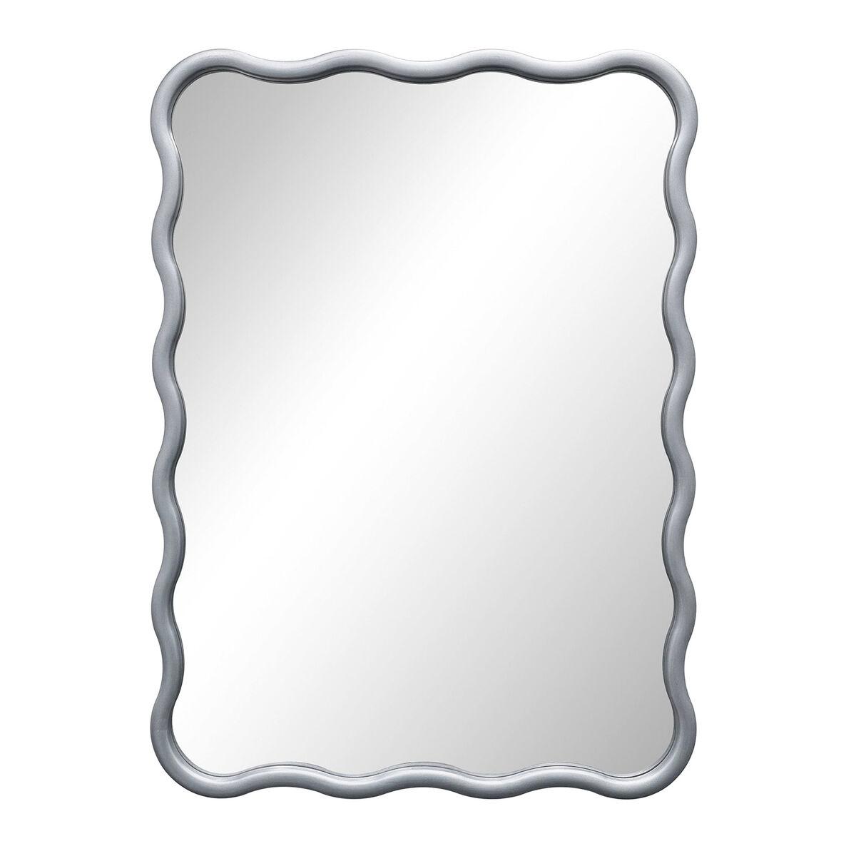 Espejo de pared Versa Plateado 2,2 X 73 X 53 CM