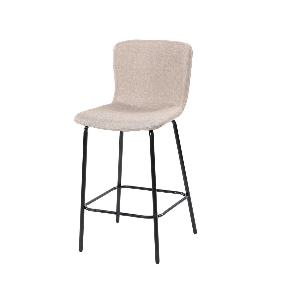 Taburete Versa Beige Metal 44,5 X 93,5 X 51 CM