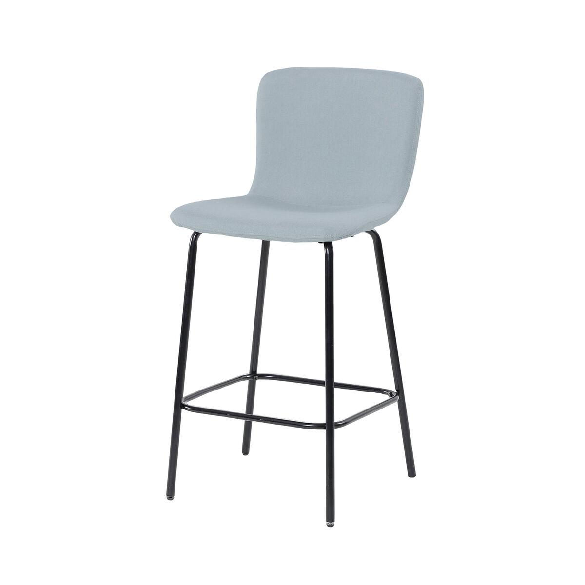 Taburete Versa Azul Gris Metal 44,5 X 93,5 X 51 CM