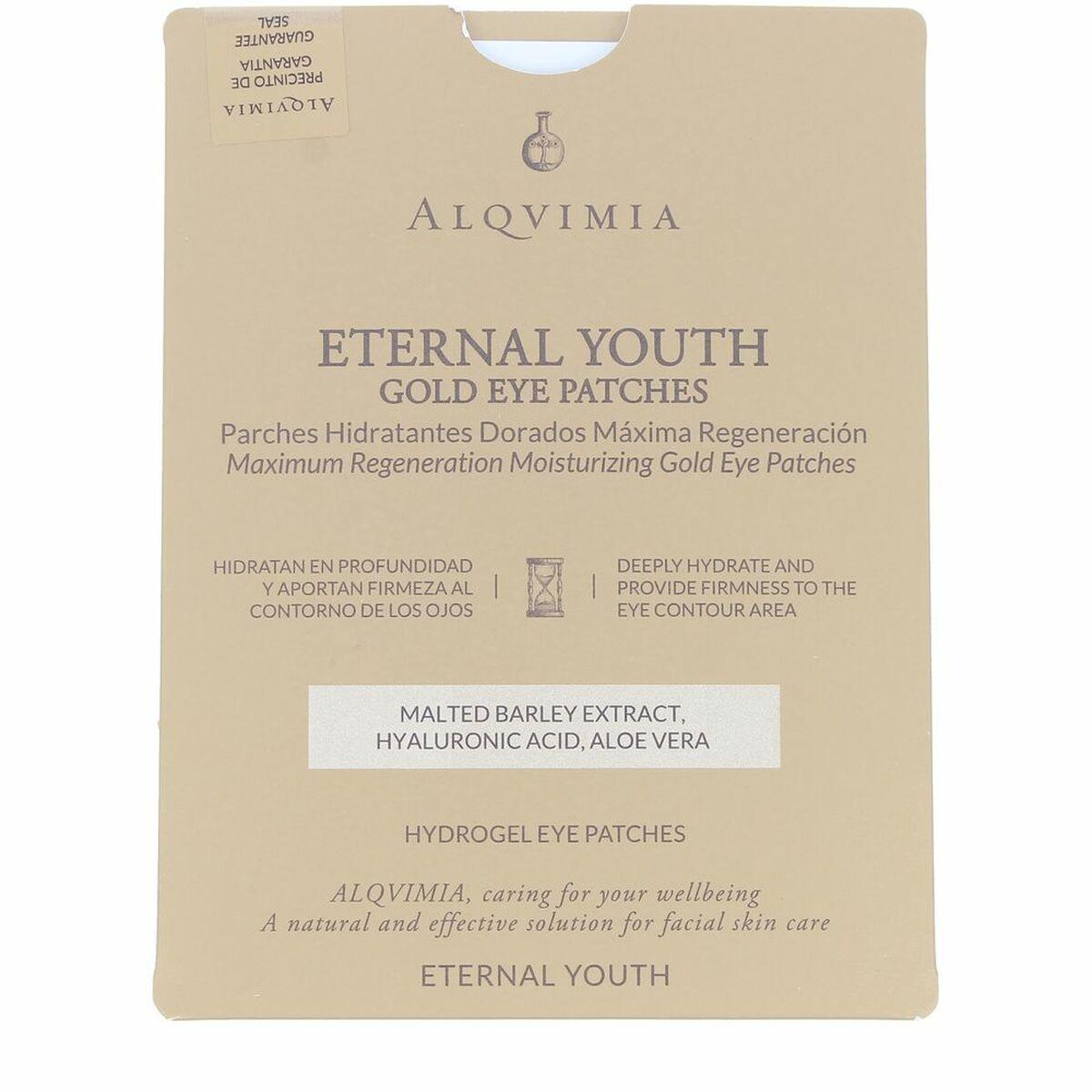 Parches para el Contorno de Ojos Alqvimia ETERNAL YOUTH (1 unidad)