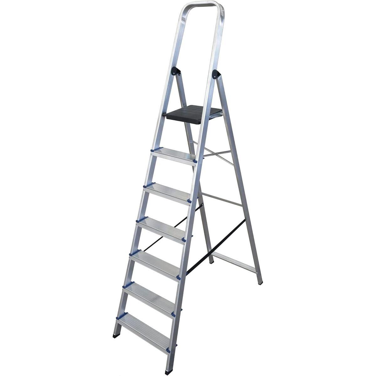 Escalera plegable Altipesa Plateado Aluminio