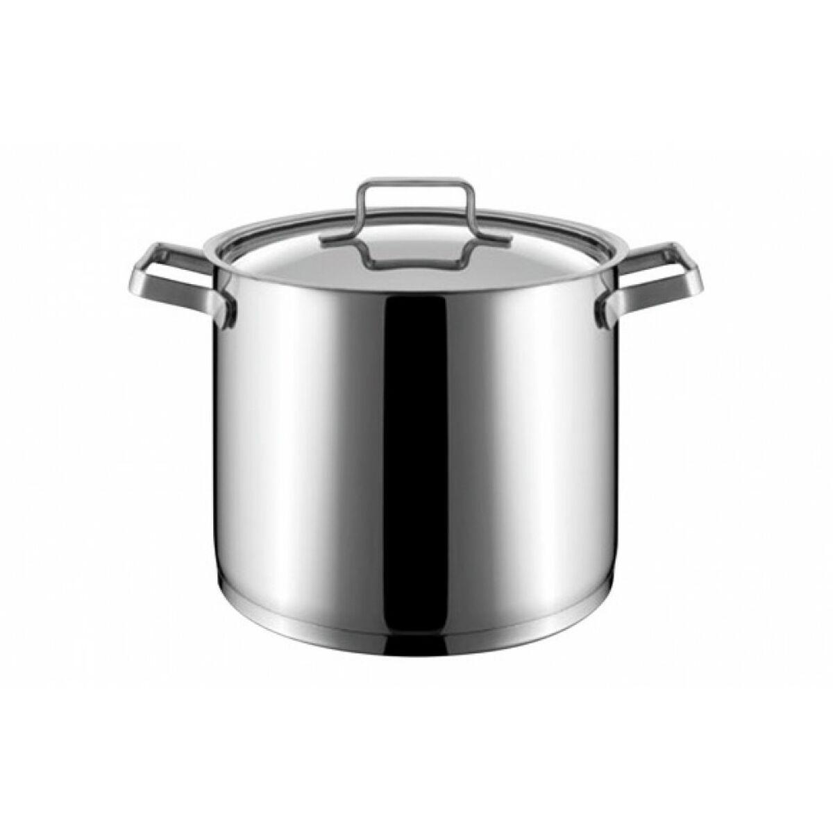 Olla con Tapa de Acero Inoxidable Valira PJ458024 24CM