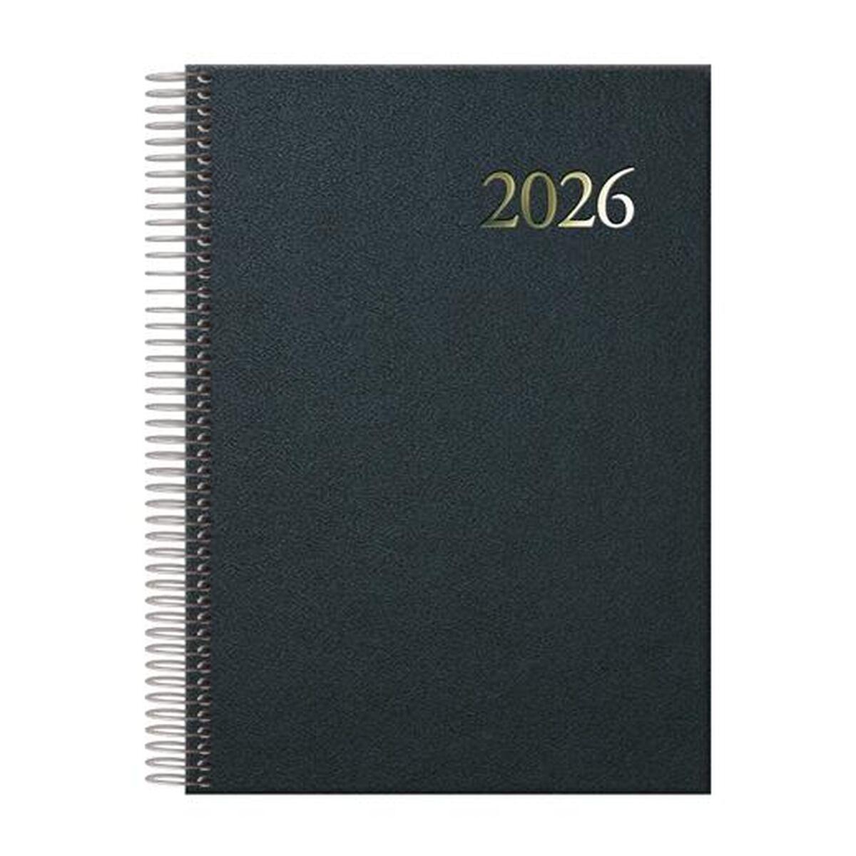 Agenda DOHE Negro 14 x 20 cm (20 Unidades)