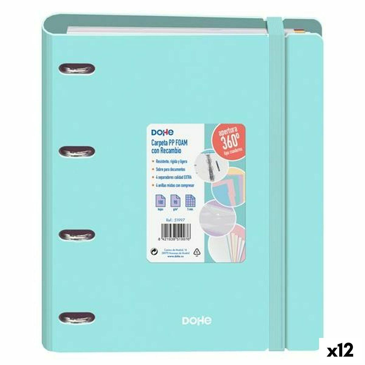 Carpeta de anillas DOHE A4 (12 Unidades)