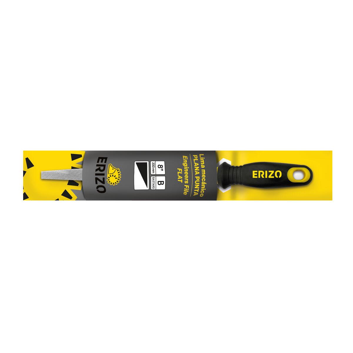 Lima Plana ERIZO 6" Fina Plana Punta fina