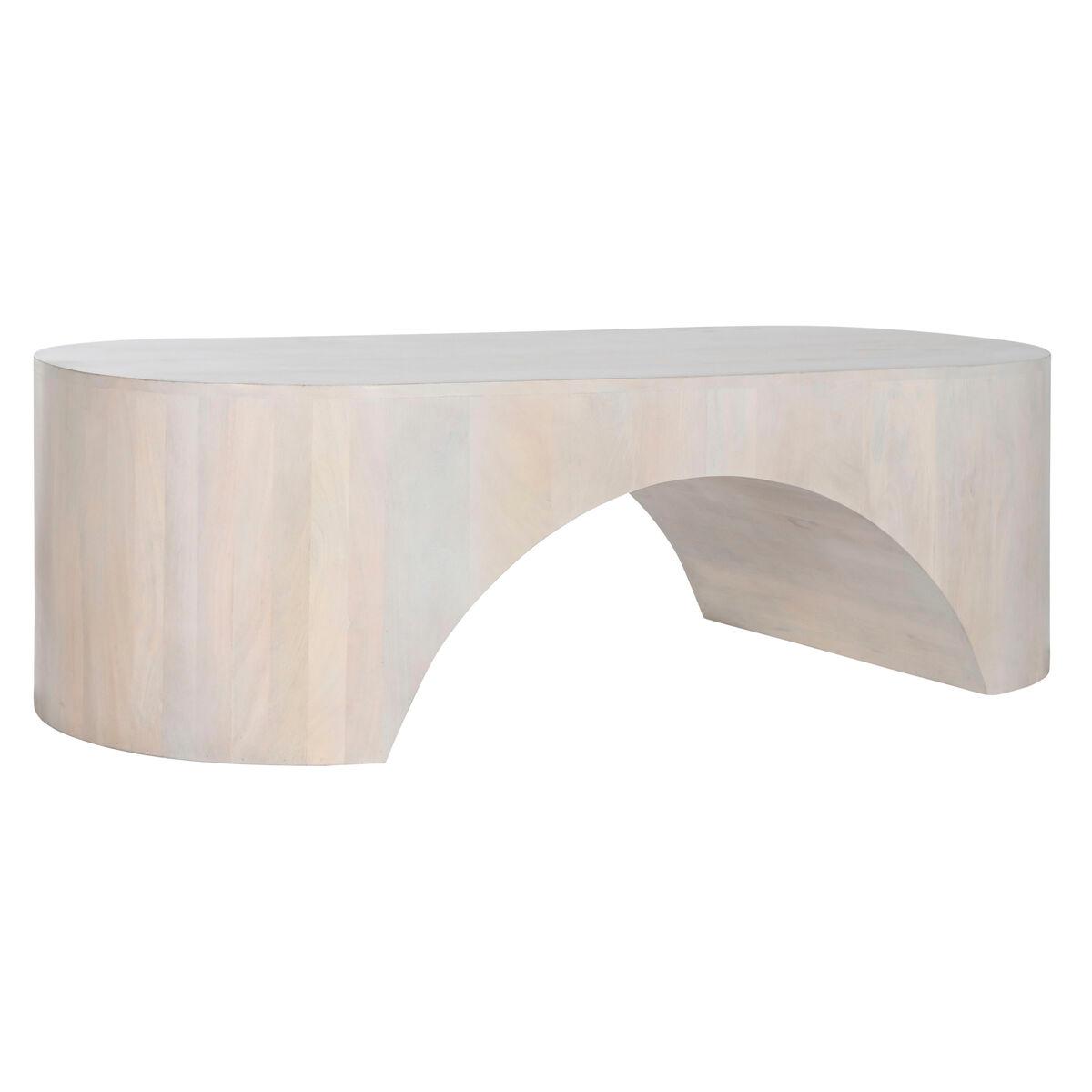 Mesa de Centro Home ESPRIT Blanco 137 x 60 x 42 cm
