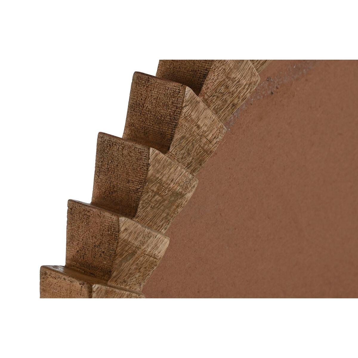Espejo de pared Home ESPRIT Natural Moderno 75 x 3 x 75 cm
