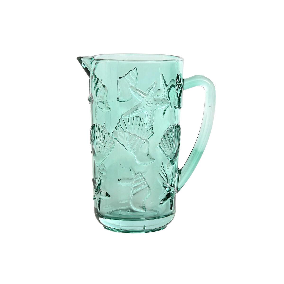 Jarra Home ESPRIT Turquesa Cristal 1,1 ml