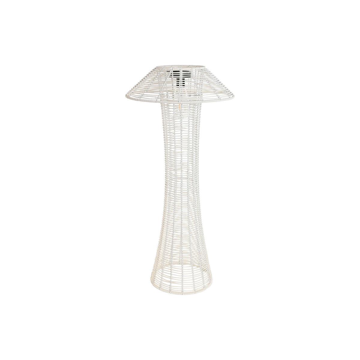 Lámpara solar Home ESPRIT Blanco 35 x 35 x 76 cm