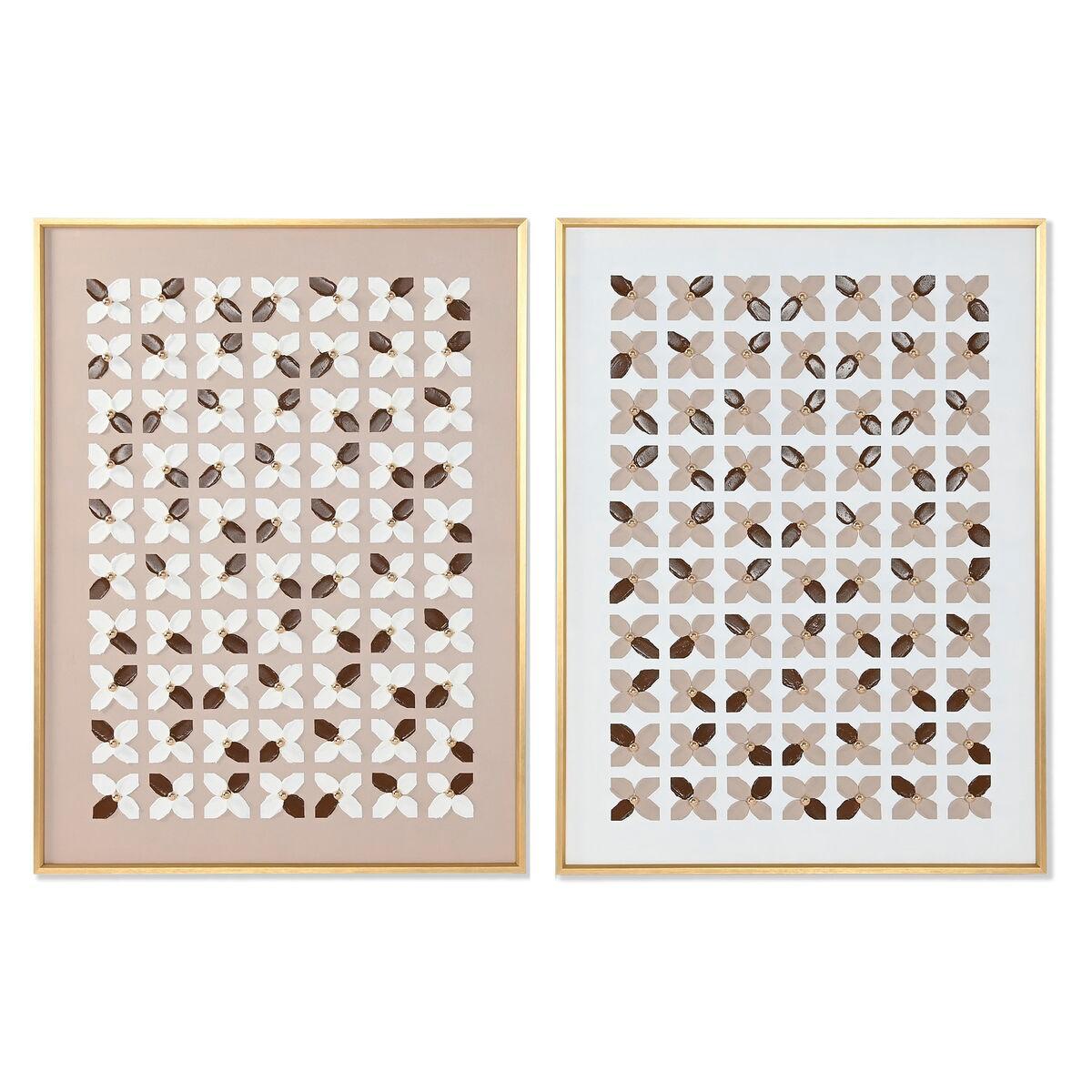 Lienzo Home ESPRIT Poliestireno Lienzo 90 x 3,5 x 120 cm