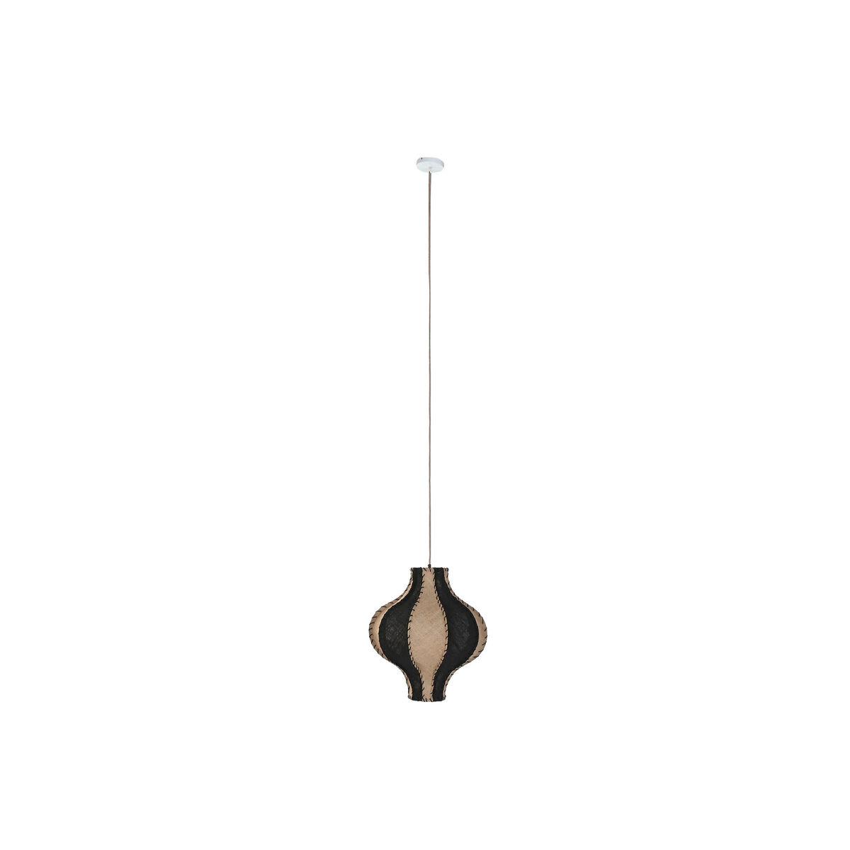 Lámpara de Techo Home ESPRIT Bicolor Yute Cuerda Hierro 25 W 50 x 50 x 54 cm