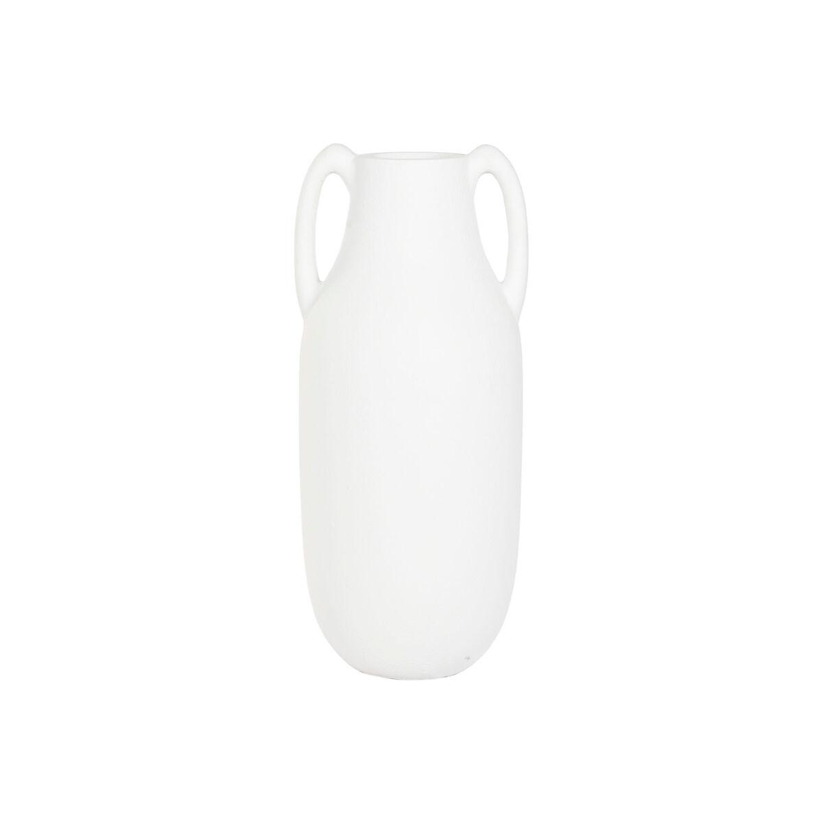 Jarrón Home ESPRIT Beige Fibra 38 x 38 x 90 cm