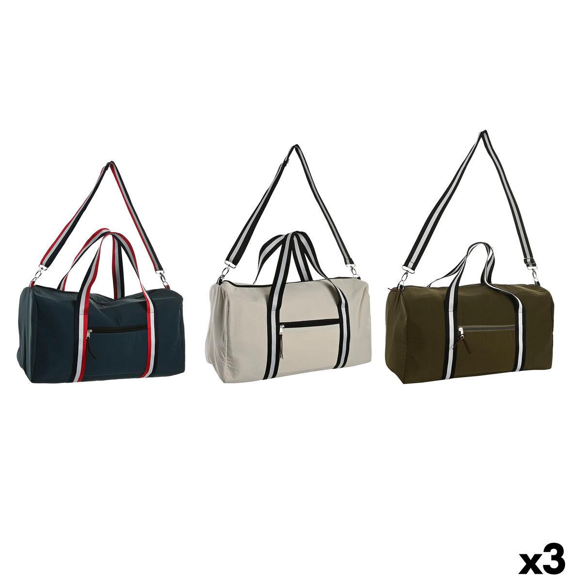 Bolso Mujer Home ESPRIT Azul Verde 26 x 20 x 50 cm (3 Unidades)