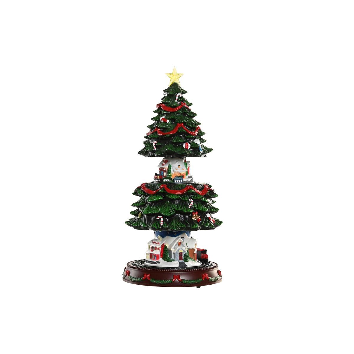 Árbol de Navidad Home ESPRIT Multicolor Polipropileno Musical