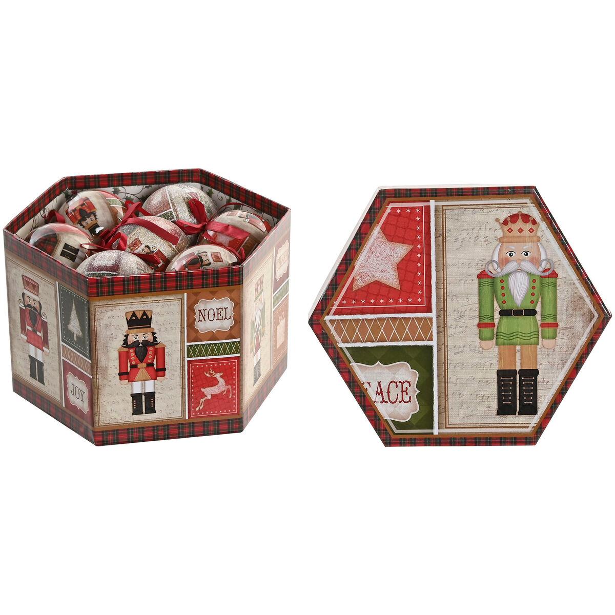 Bolas de Navidad Home ESPRIT Multicolor PVC (14 Piezas)