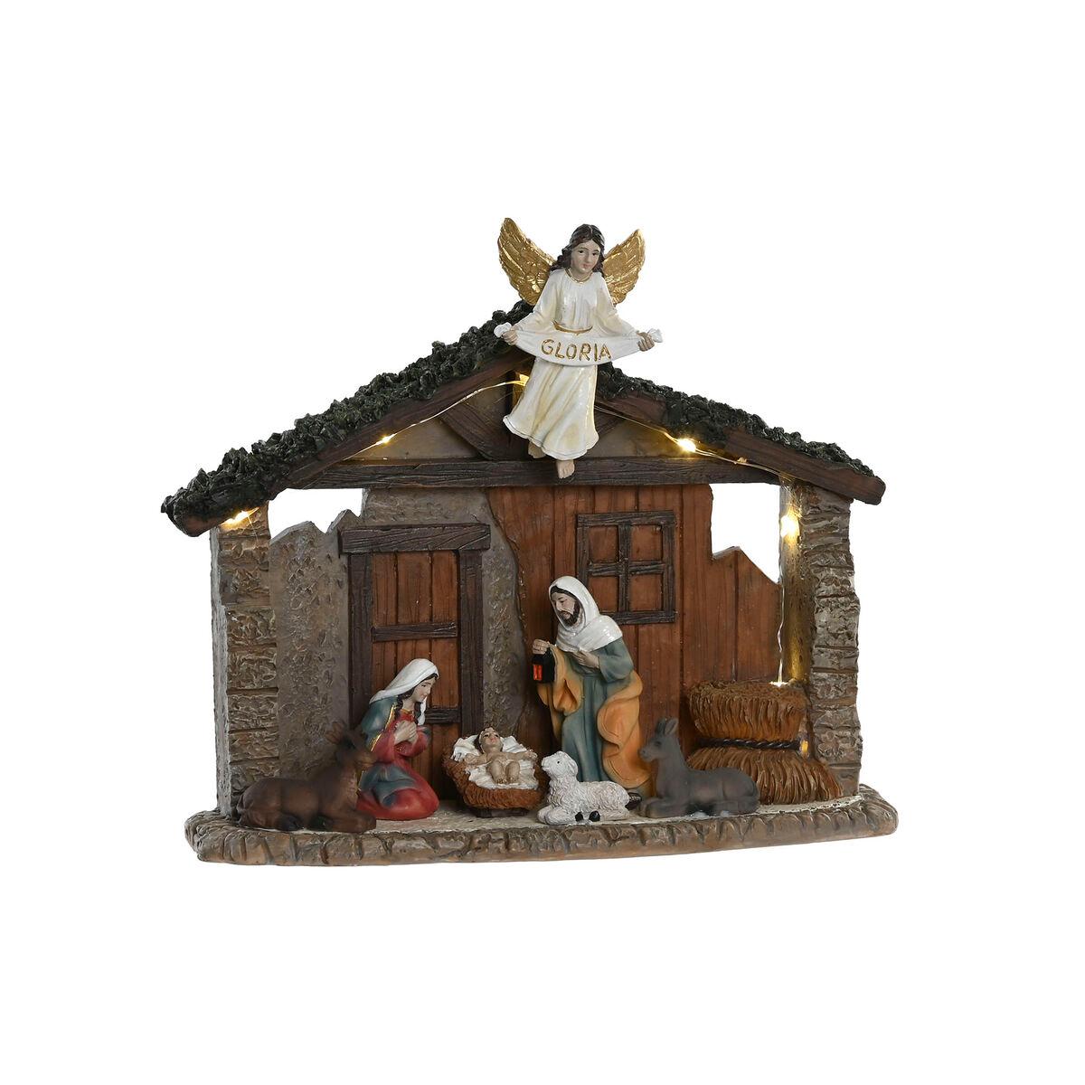 Belén de Navidad Home ESPRIT Multicolor Resina