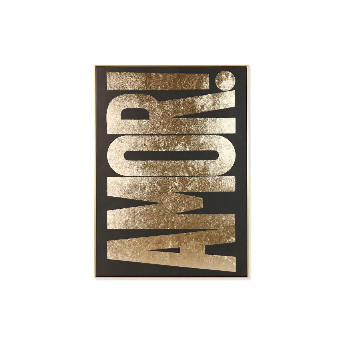 Lienzo Home ESPRIT Poliestireno Lienzo 103 x 4,5 x 143 cm