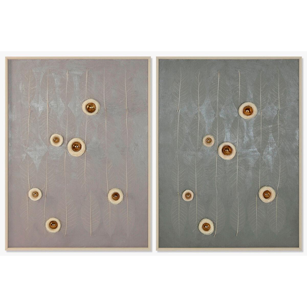 Lienzo Home ESPRIT Poliestireno Lienzo 90 x 3,5 x 120 cm