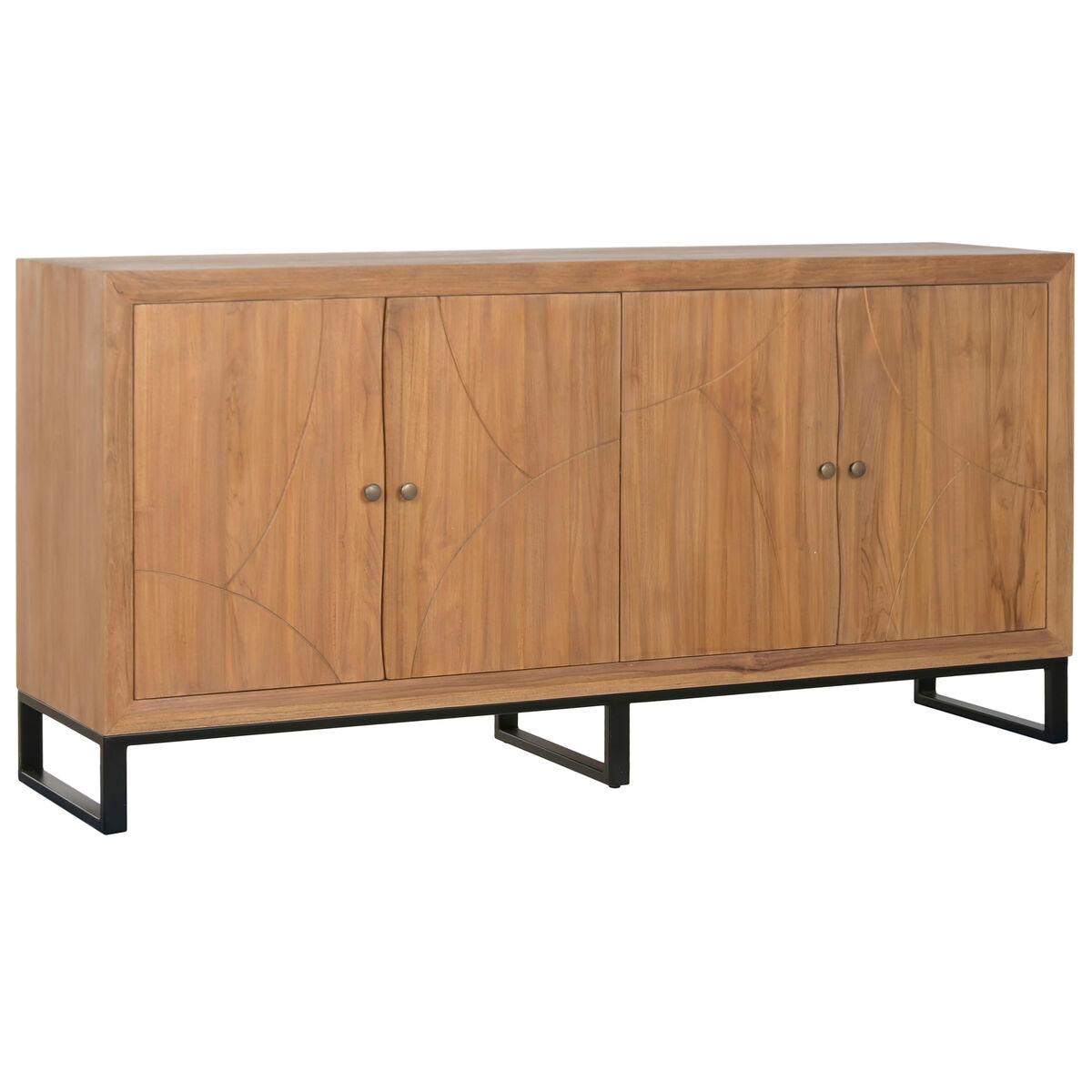 Aparador Home ESPRIT Teca Madera MDF 180 x 40 x 85 cm