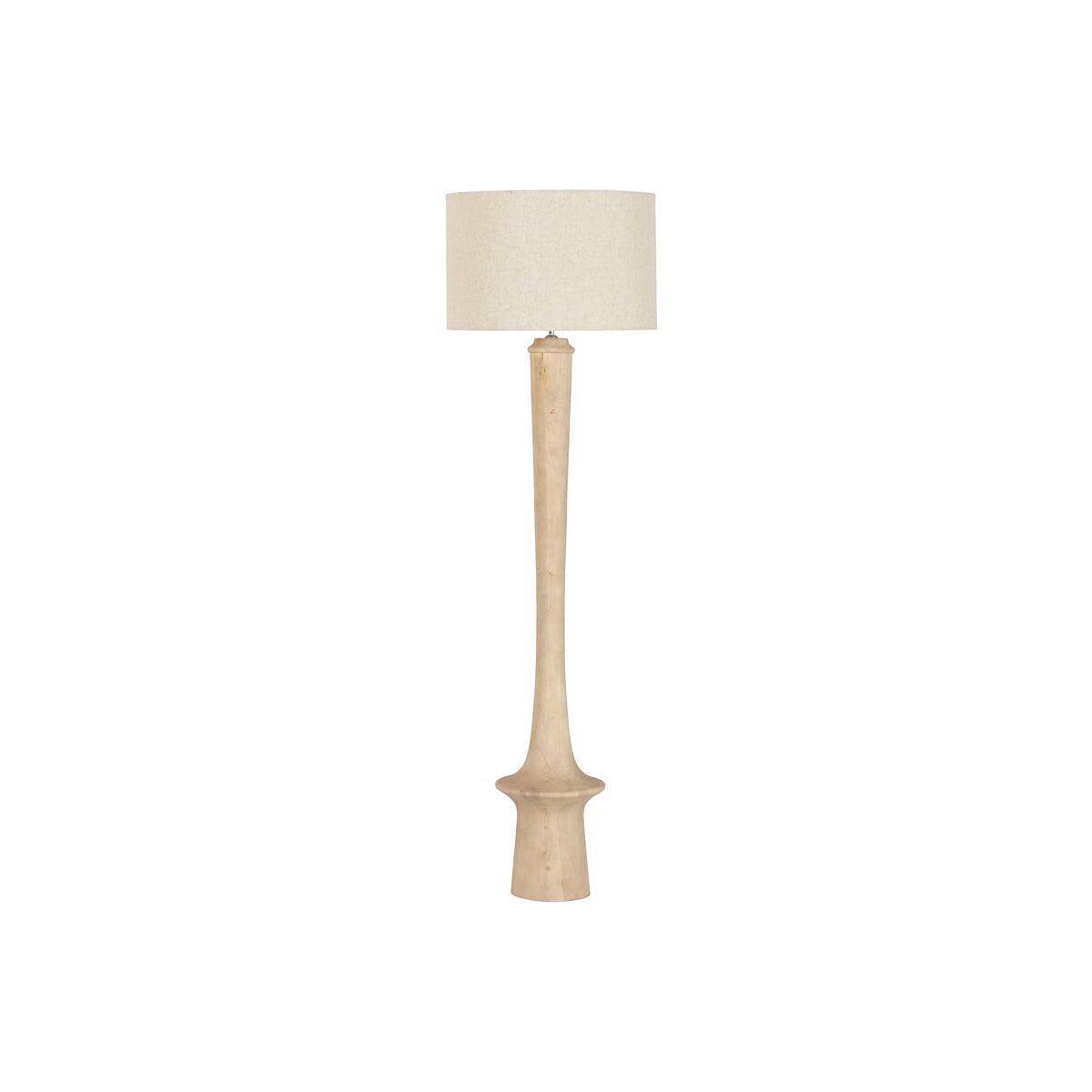 Lámpara de Pie Home ESPRIT Beige Natural 51 X 51 X 171 CM
