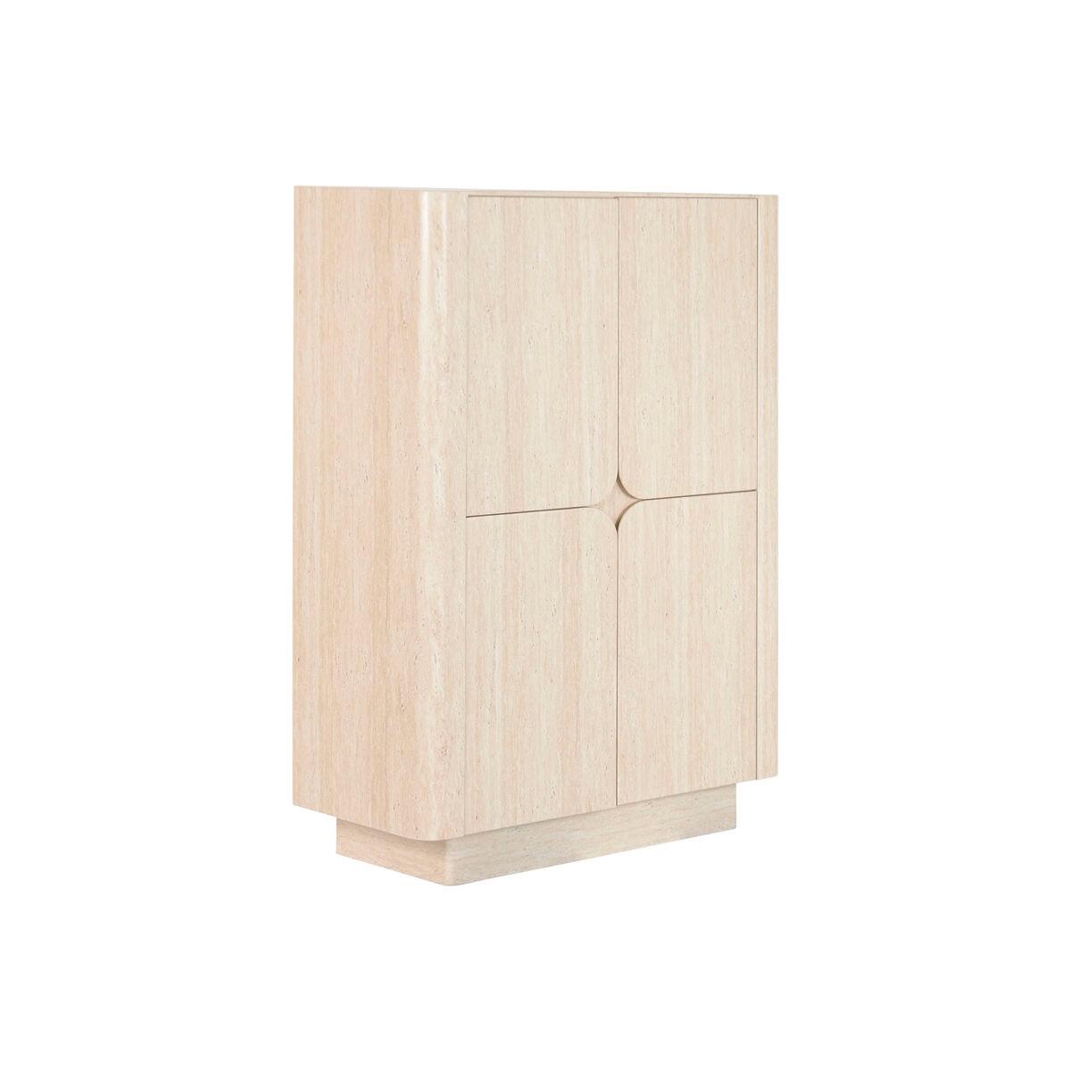 Armario Home ESPRIT Beige Madera 100 X 40 X 134 CM