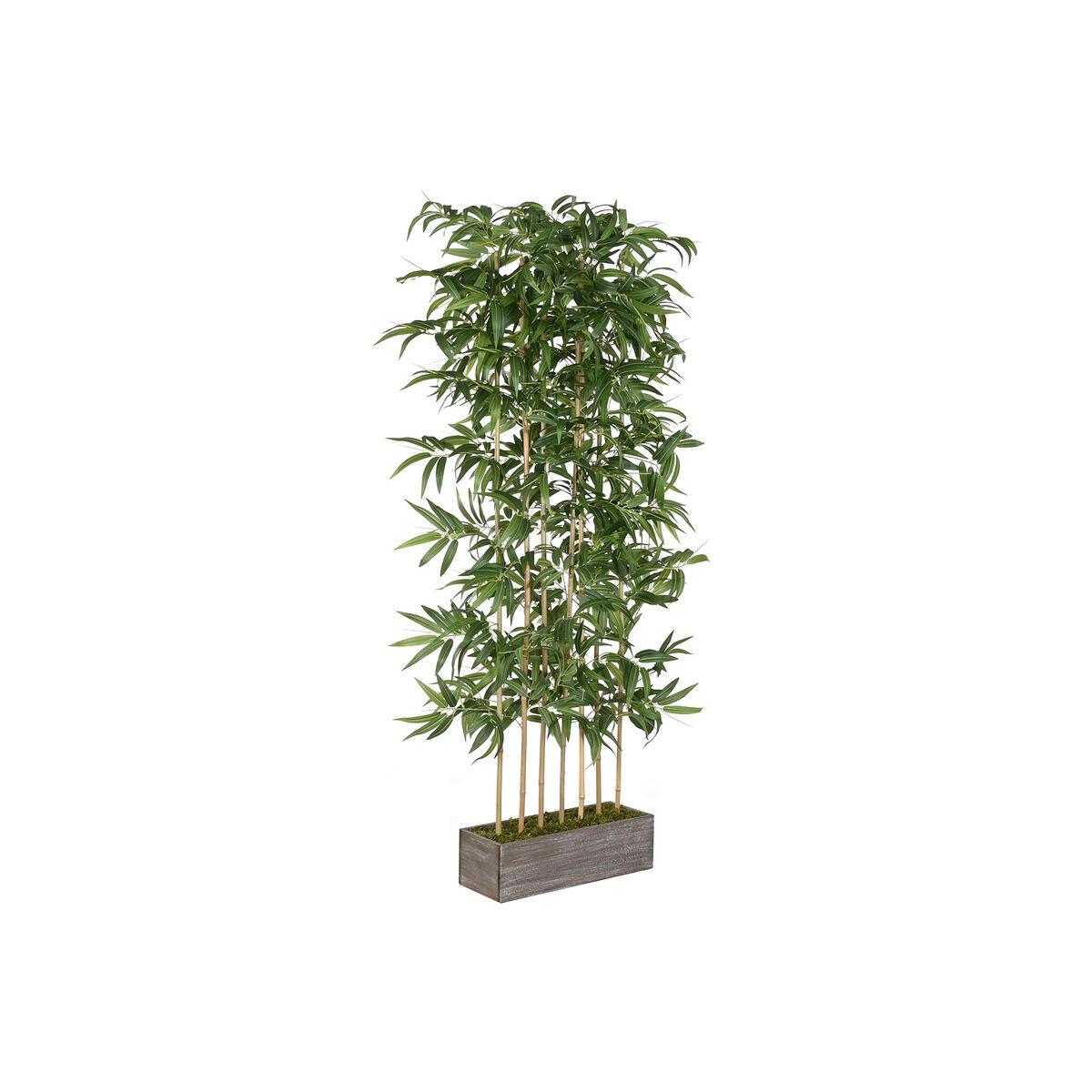 Planta Decorativa Home ESPRIT Madera Bambú Polietileno Oriental