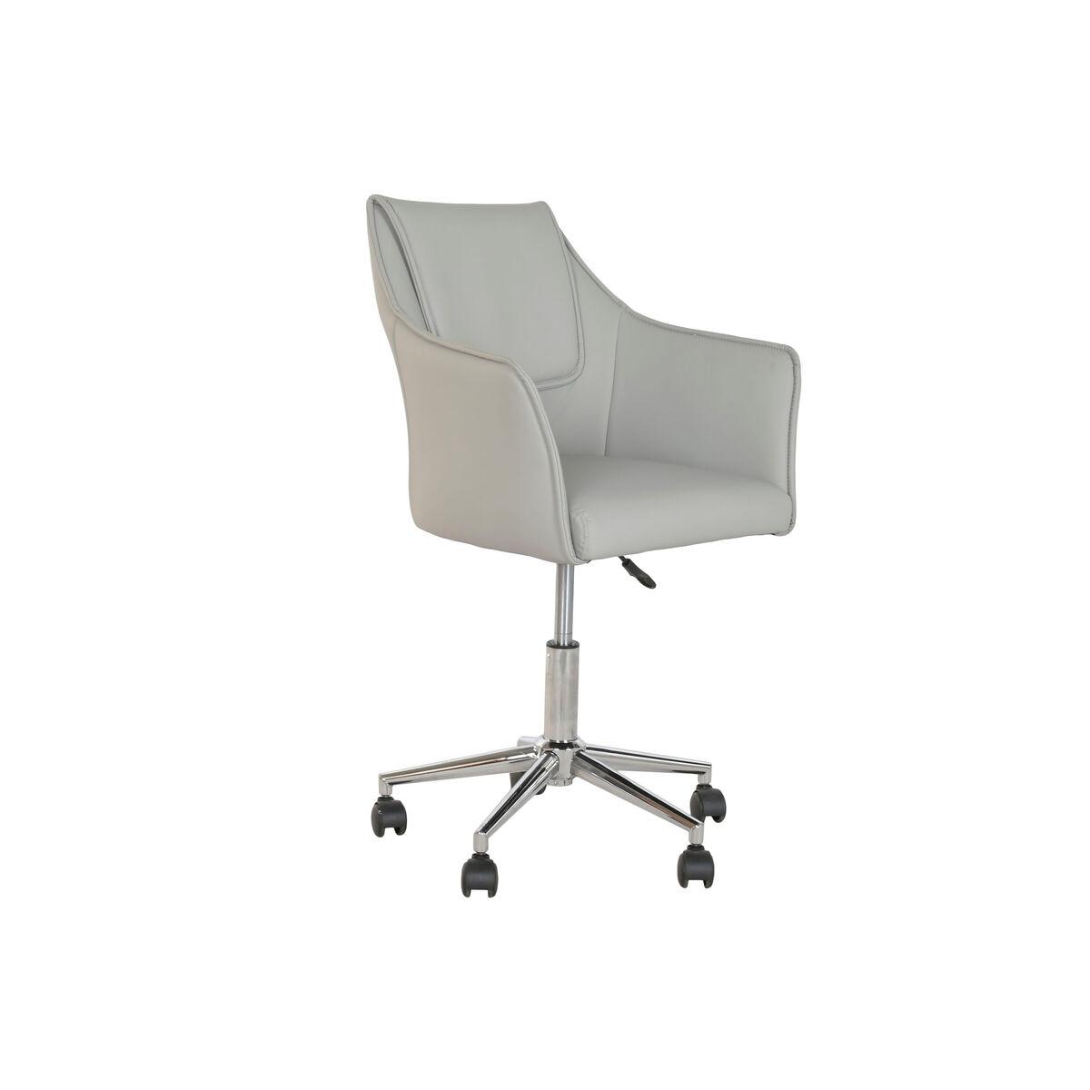 Silla de Oficina Home ESPRIT Gris