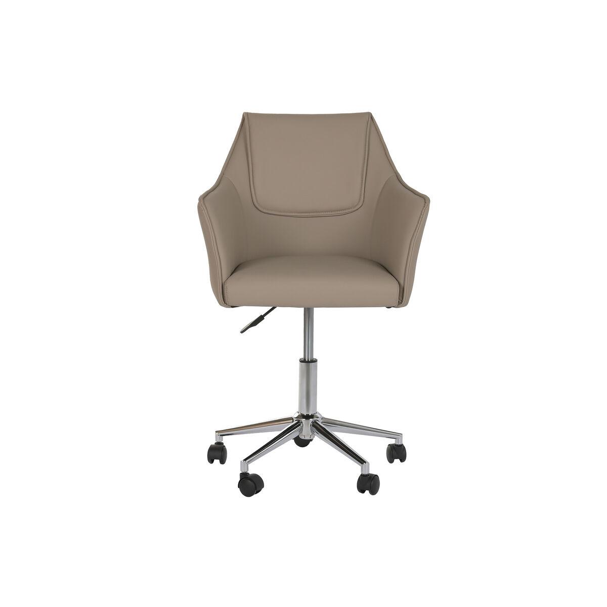 Silla de Oficina Home ESPRIT Beige
