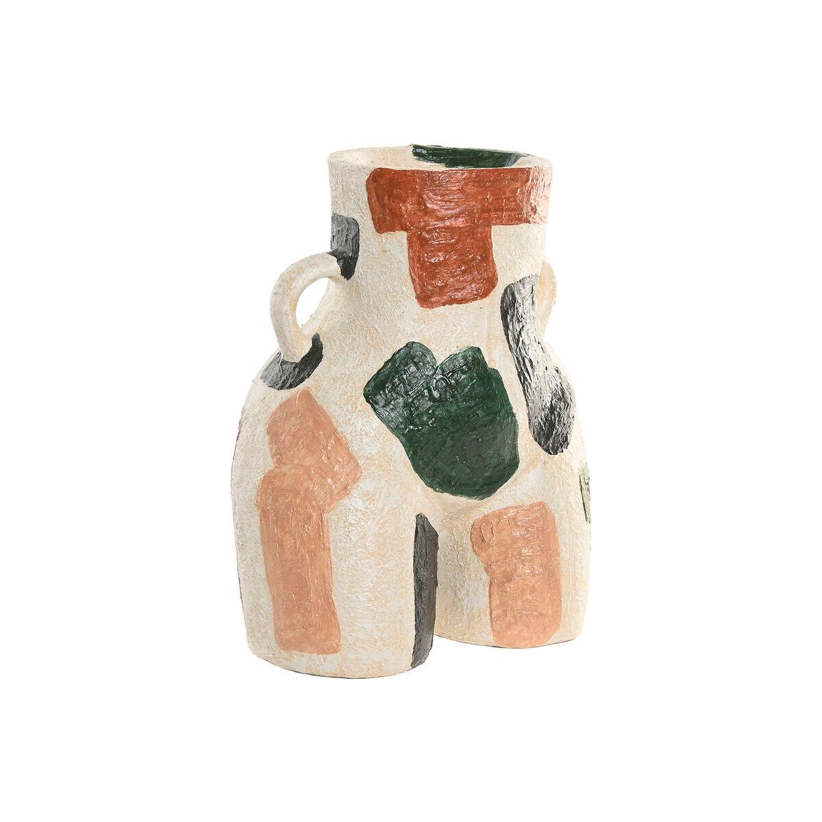 Jarrón Home ESPRIT Multicolor Resina Moderno 26,5 X 18 X 32,5 CM