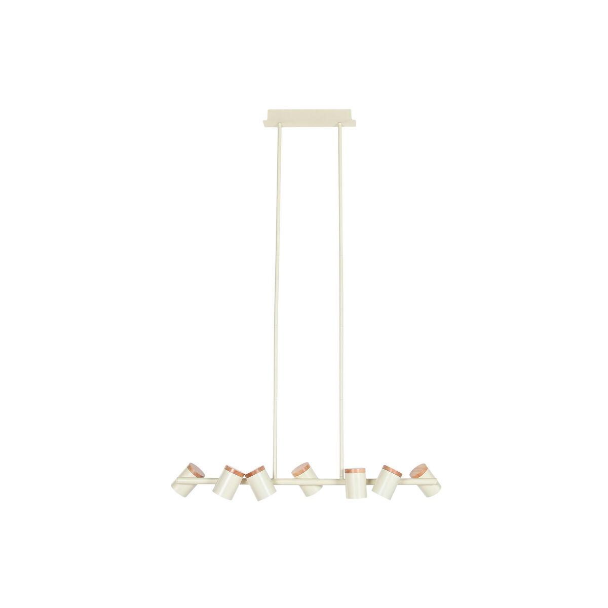 Lámpara de Techo Home ESPRIT Blanco Madera Metal 104 X 18 X 164 CM