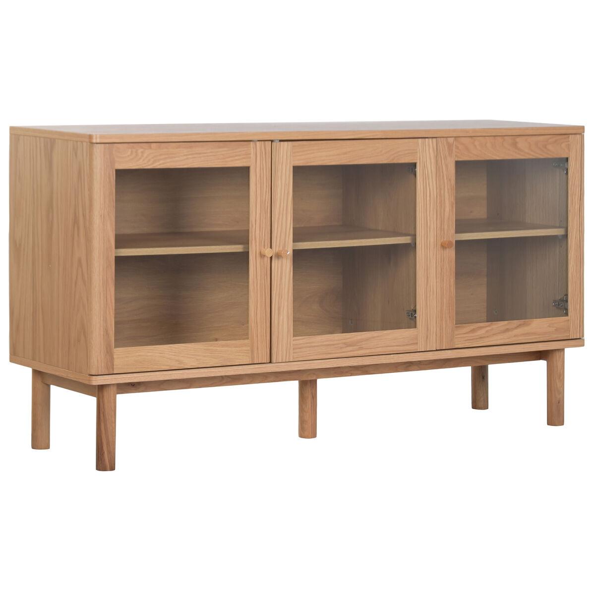 Aparador Home ESPRIT Cristal Madera MDF 140 x 40 x 75 cm