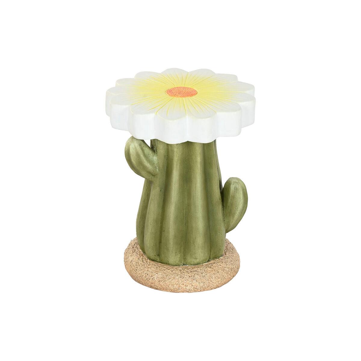 Mesa auxiliar Home ESPRIT Blanco Verde 32,5 X 32,5 X 42,5 CM