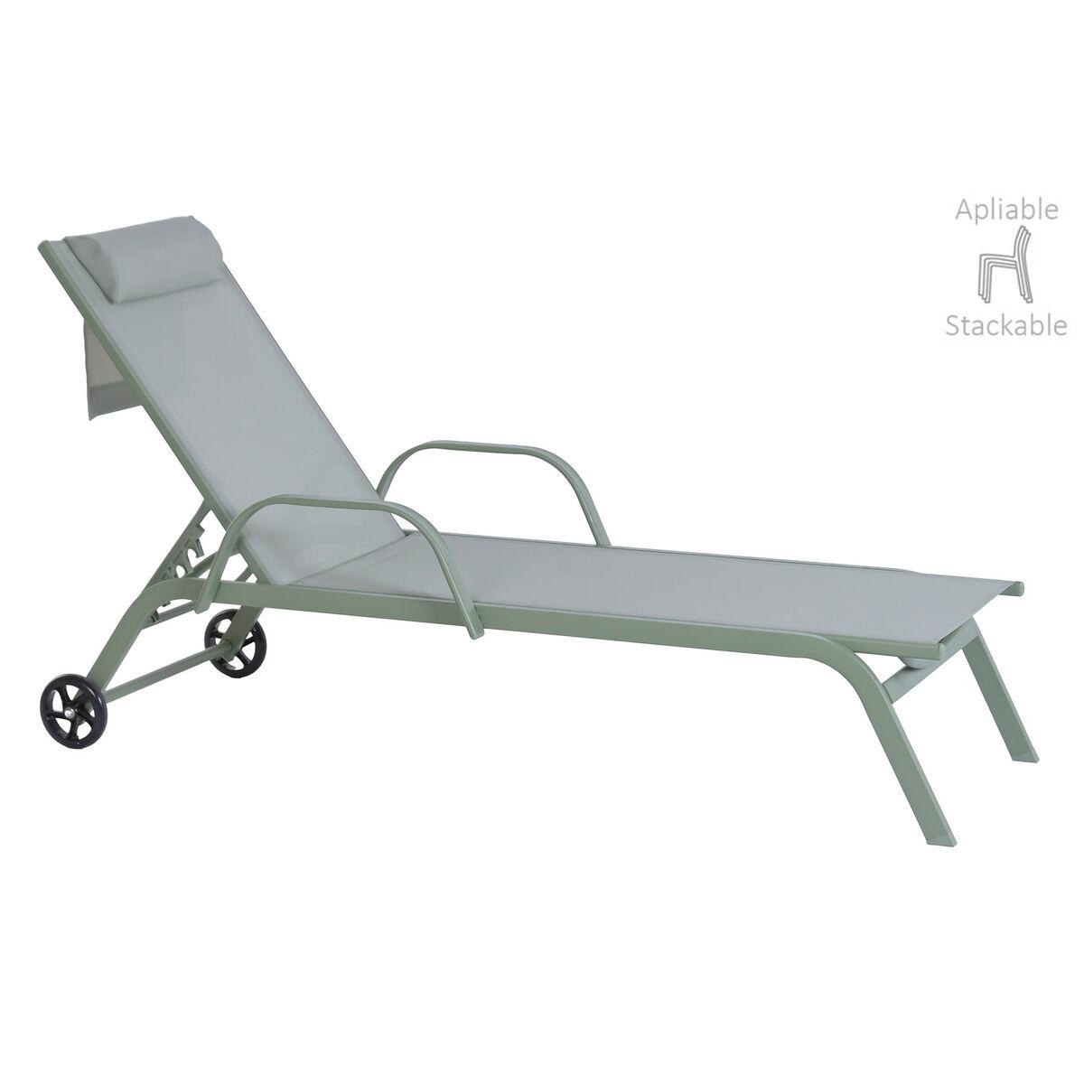 Tumbona Home ESPRIT Menta 199 X 63 X 101 CM