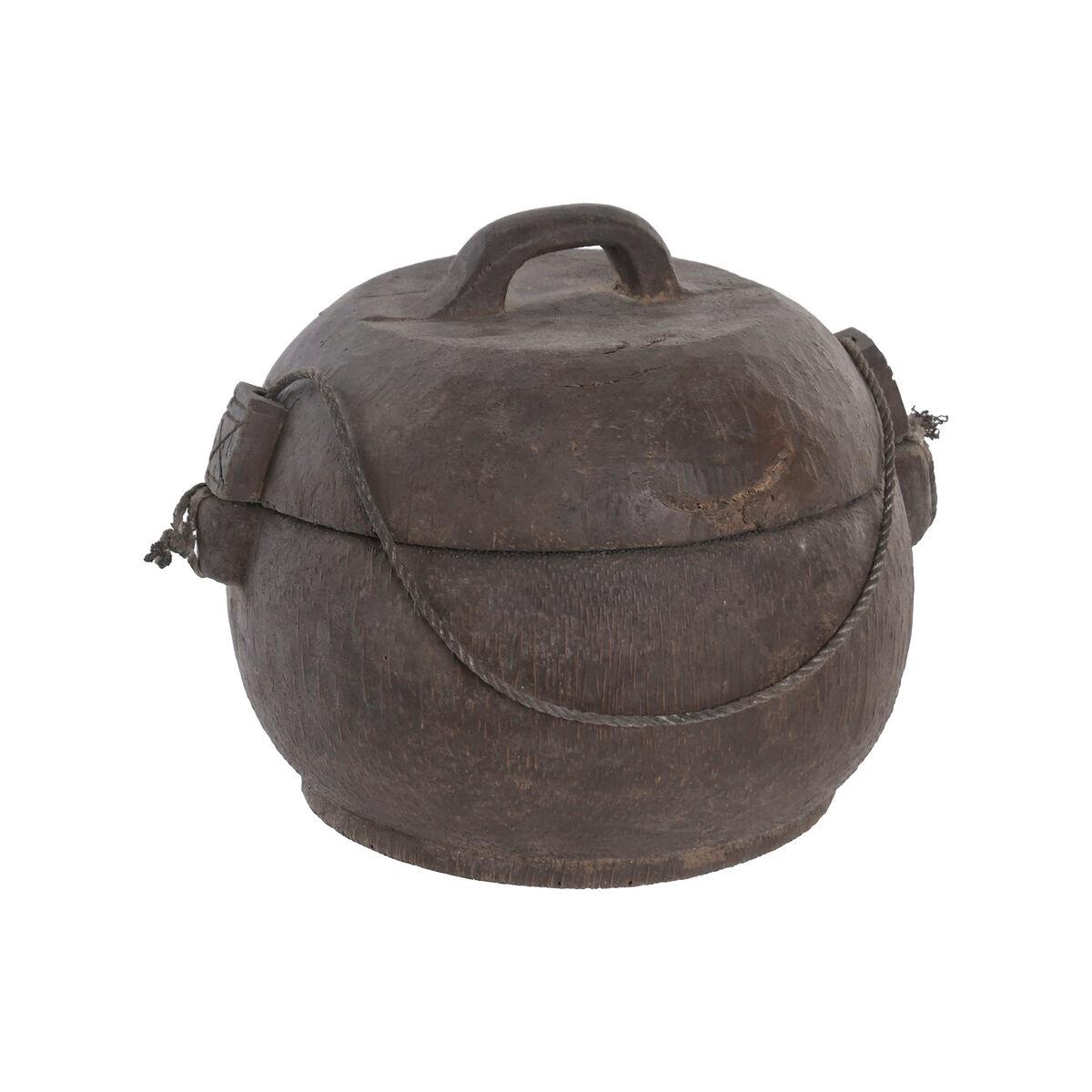 Figura Decorativa Home ESPRIT Marrón Colonial Caja