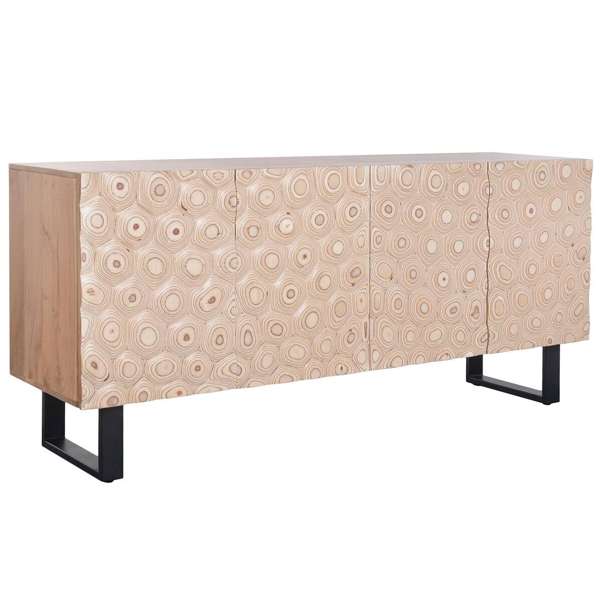 Aparador Home ESPRIT Metal Acacia 173 X 44 X 85 CM