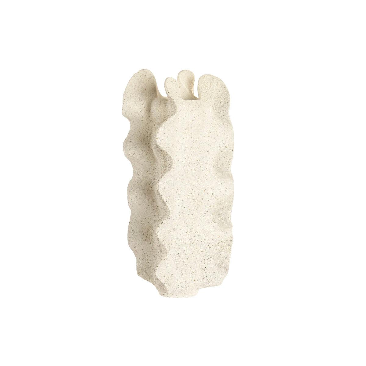 Jarrón Home ESPRIT Beige Resina Shabby Chic 27 x 27 x 62 cm