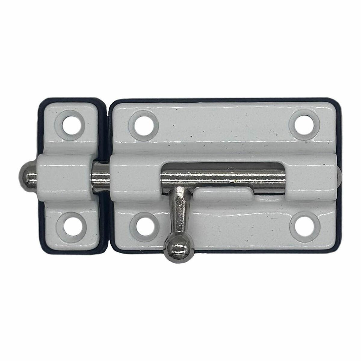 Pestillo de puerta EDM 85521 Blanco 50 mm