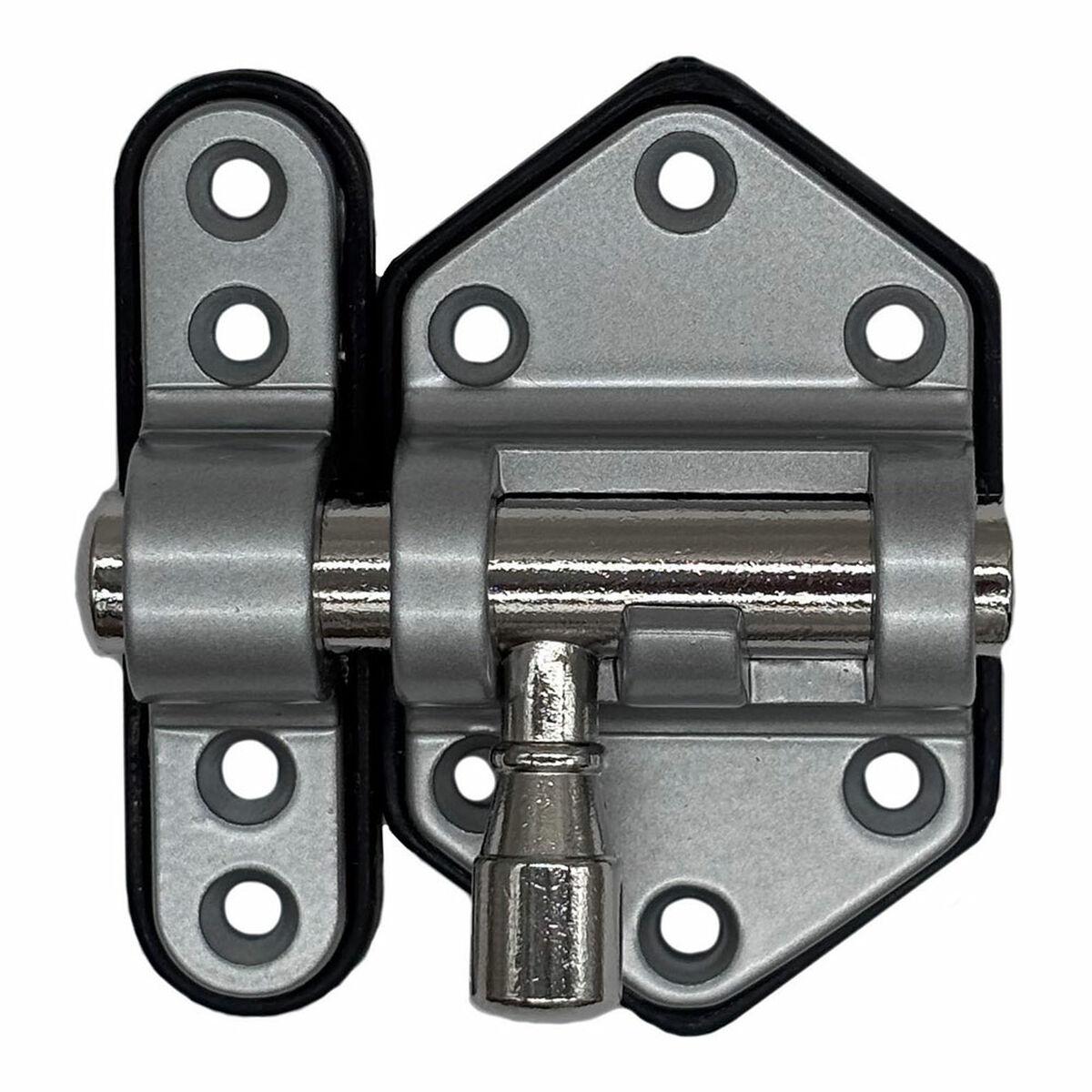 Cerrojo de seguridad EDM 85528 Plateado 30 mm Metal 40 mm 50 mm