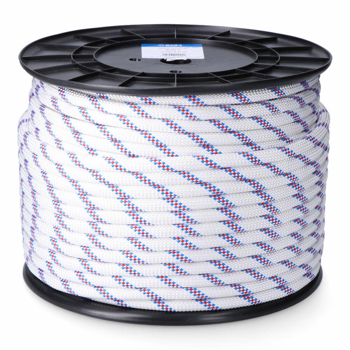 Cuerda EDM 87934 Driza Blanco Poliéster 10 mm x 150 m Trenzado