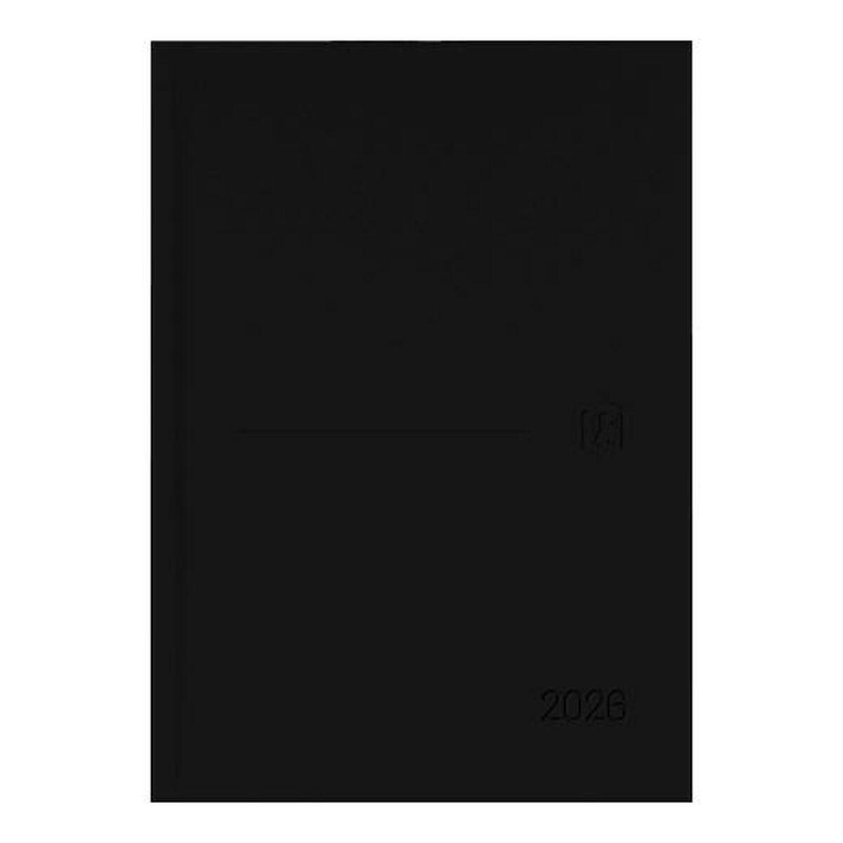 Agenda Oxford MINIMAL Negro A5 21 x 14,8 cm 2026 (5 Unidades)