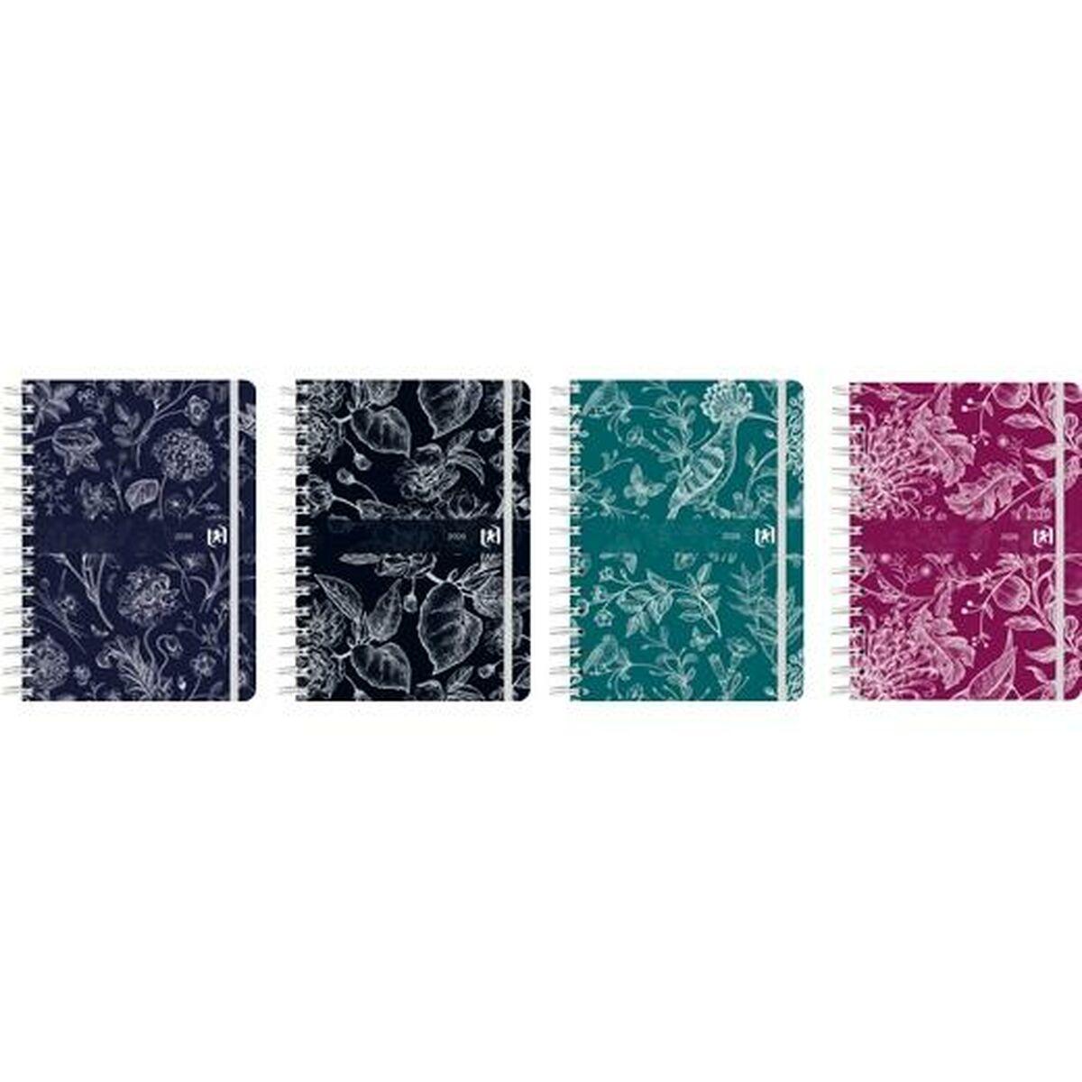 Agenda Oxford ROMANCE A5 21 x 14,8 cm 2026 (5 Unidades)