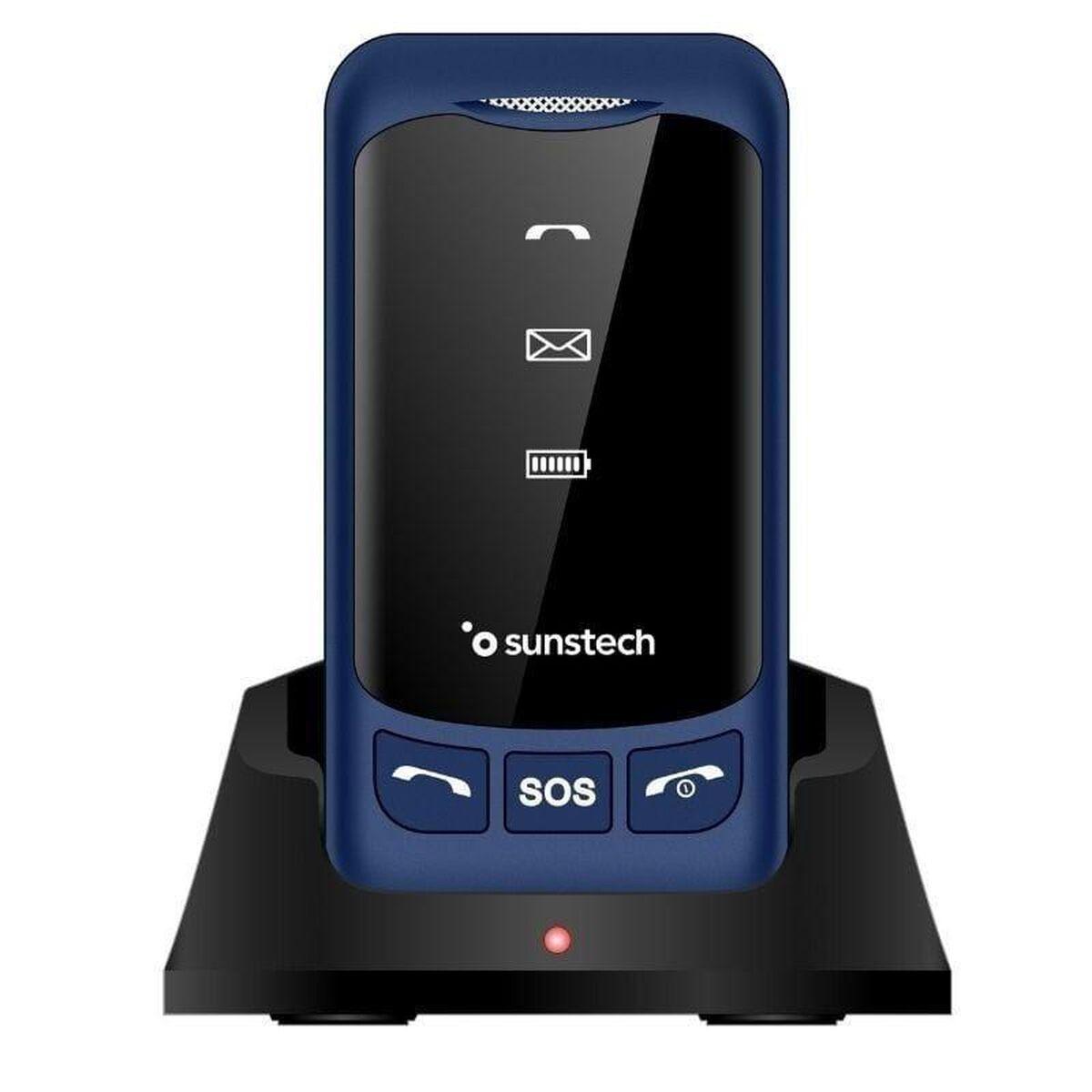 Teléfono Móvil para Mayores Sunstech Azul